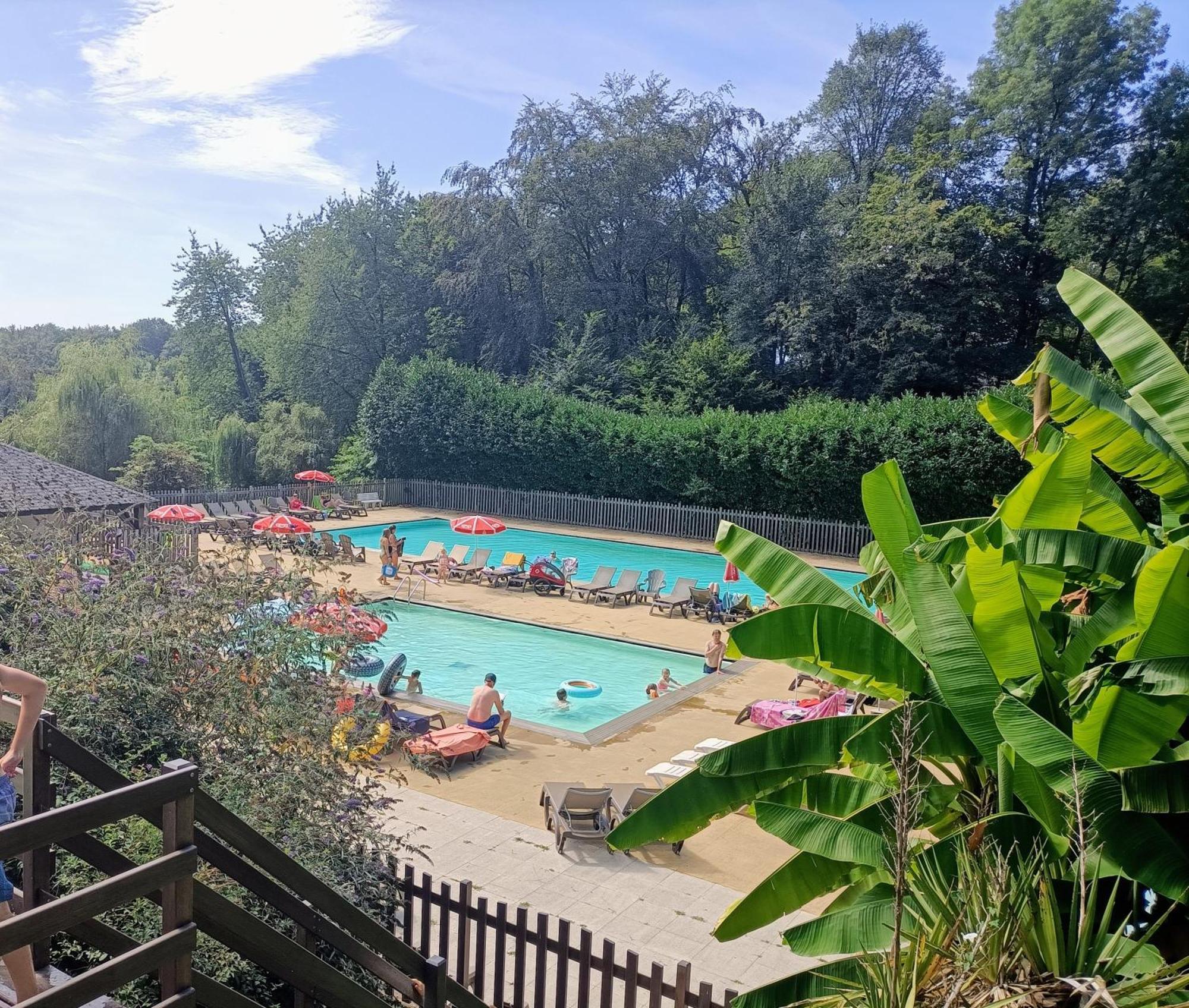 Chalet-dordogne B10 camping Château Le Verdoyer - Champs Romain, Dordogne Puyhardy  Extérieur photo